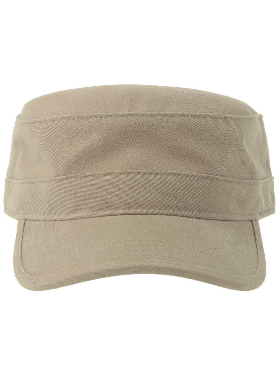 Tank S 1 Panel Unstructured Curved Visor Organic Military Cap