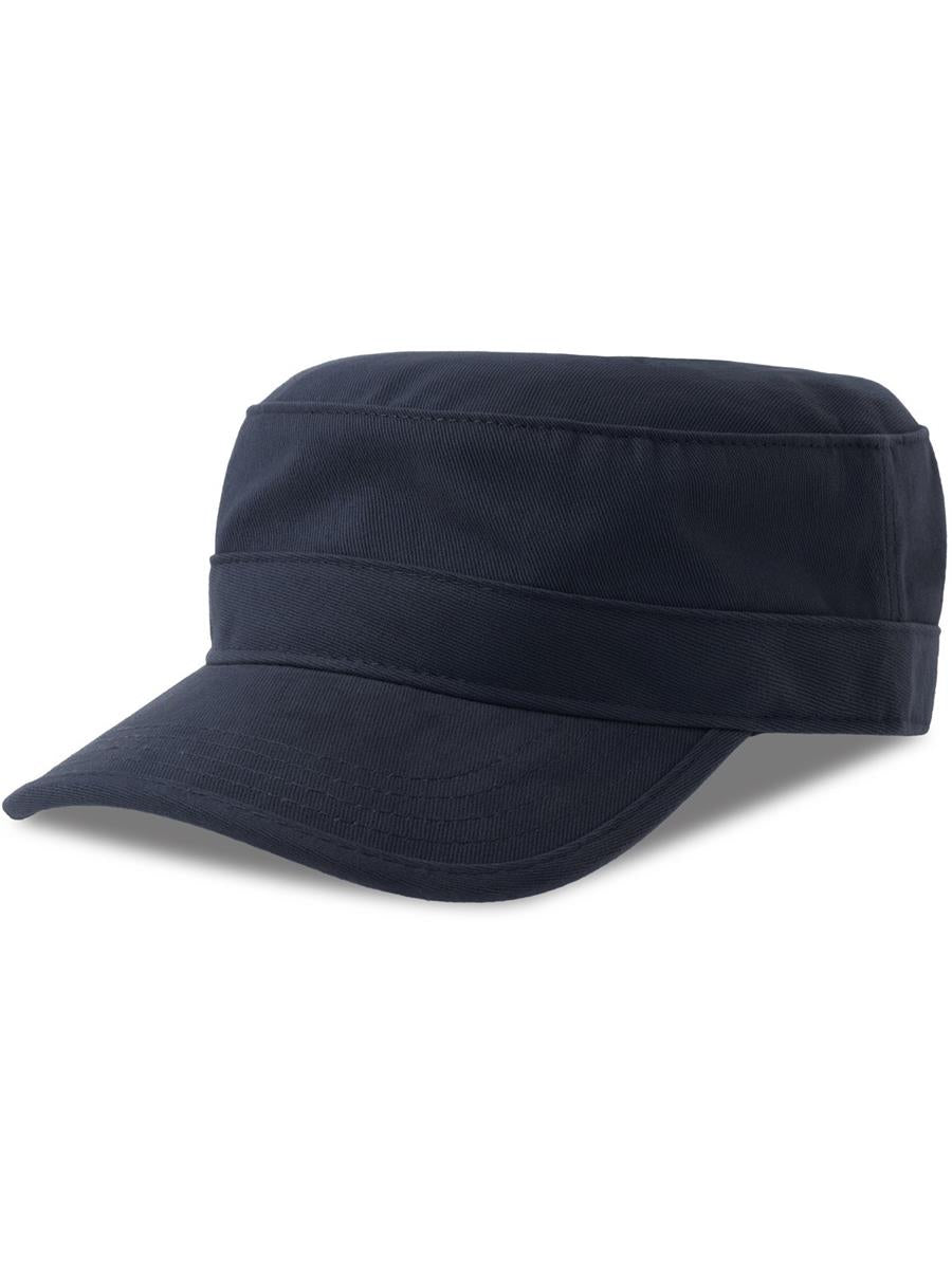 Tank S 1 Panel Unstructured Curved Visor Organic Military Cap — Navy [ABS-COLOUR:ACTNKS:NV]