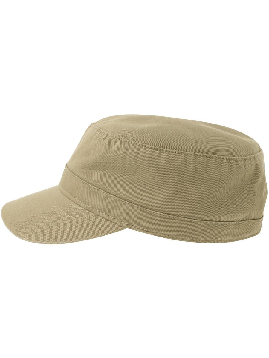 Uniform S 2 Panel Unstructured Curved Visor Twill Organic Military Cap