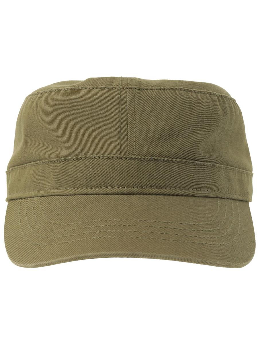 Uniform S 2 Panel Unstructured Curved Visor Twill Organic Military Cap | ACUNIS — Olive extra [ABS-COLOUR:ACUNIS:OL]