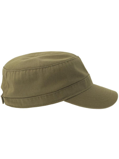 Uniform S 2 Panel Unstructured Curved Visor Twill Organic Military Cap | ACUNIS — Olive extra [ABS-COLOUR:ACUNIS:OL]