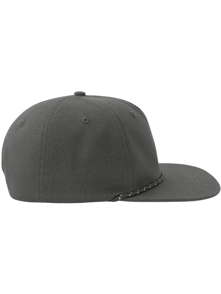 Chao 5 Panel Unstructured Low Profile Flat Visor With Rope Organic Cap