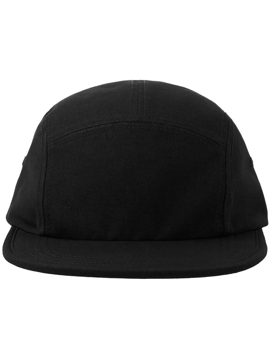 Darwin 5 Panel Unstructured Low Profile Flat Visor Organic Camper Cap