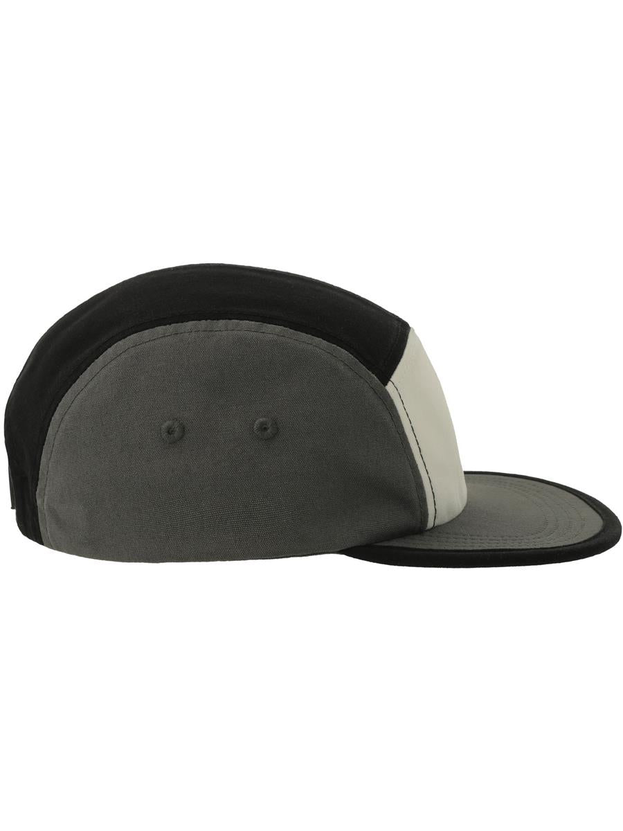 Darwin 5 Panel Unstructured Low Profile Flat Visor Organic Camper Cap