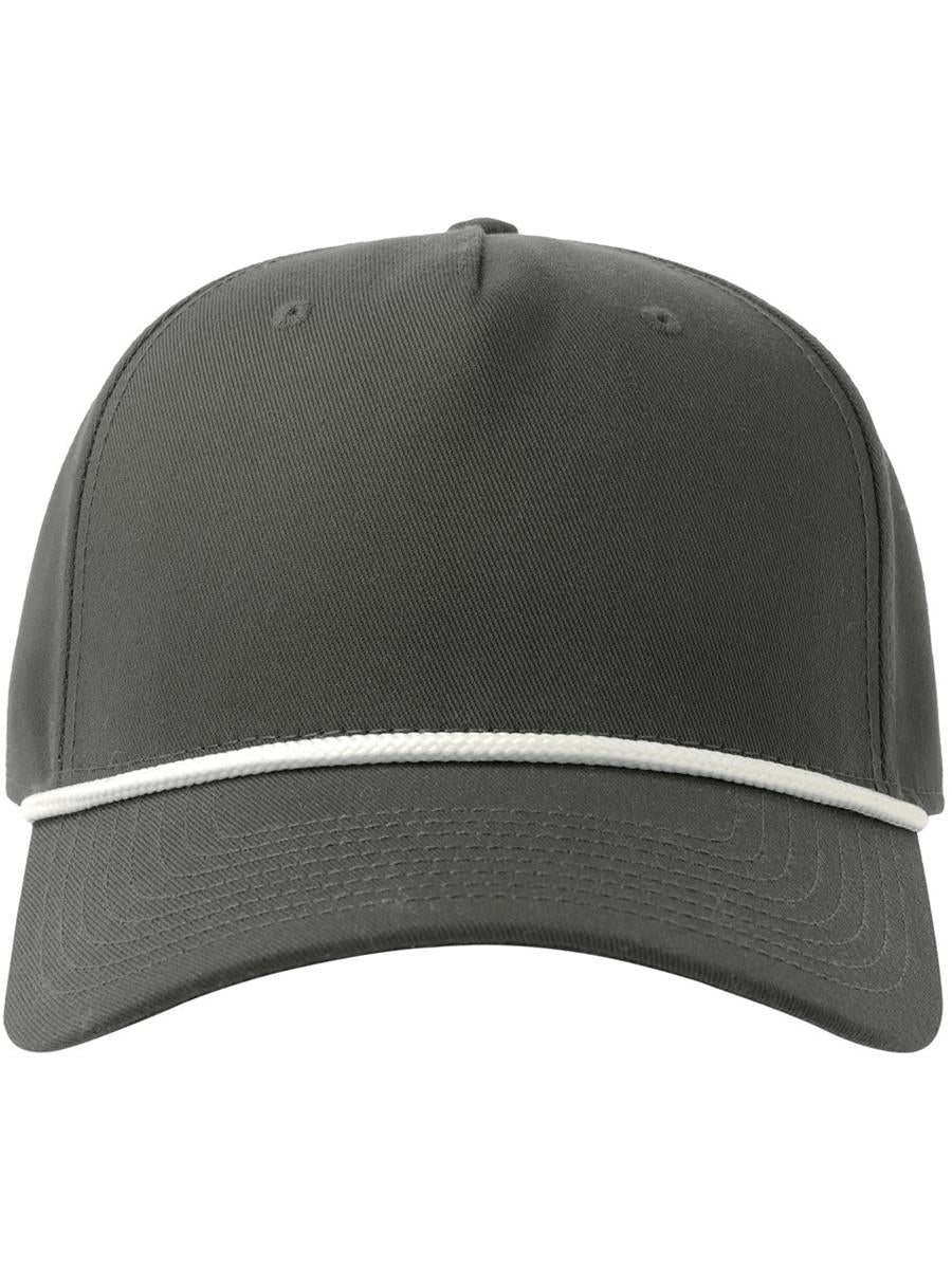 Paka 5 Panel Structured High Profile Mid Visor With Rope Recycled Cap