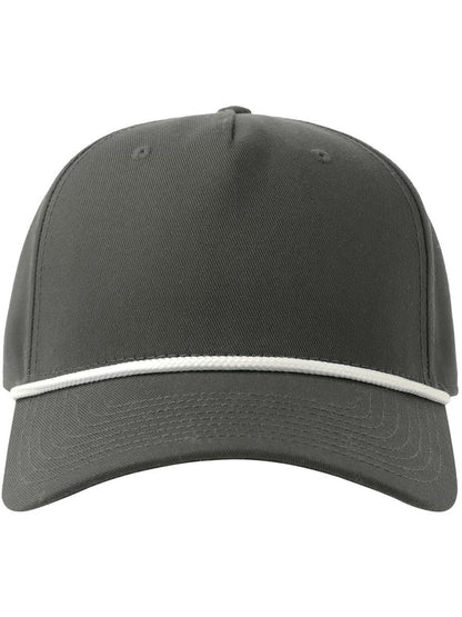 Paka 5 Panel Structured High Profile Mid Visor With Rope Recycled Cap