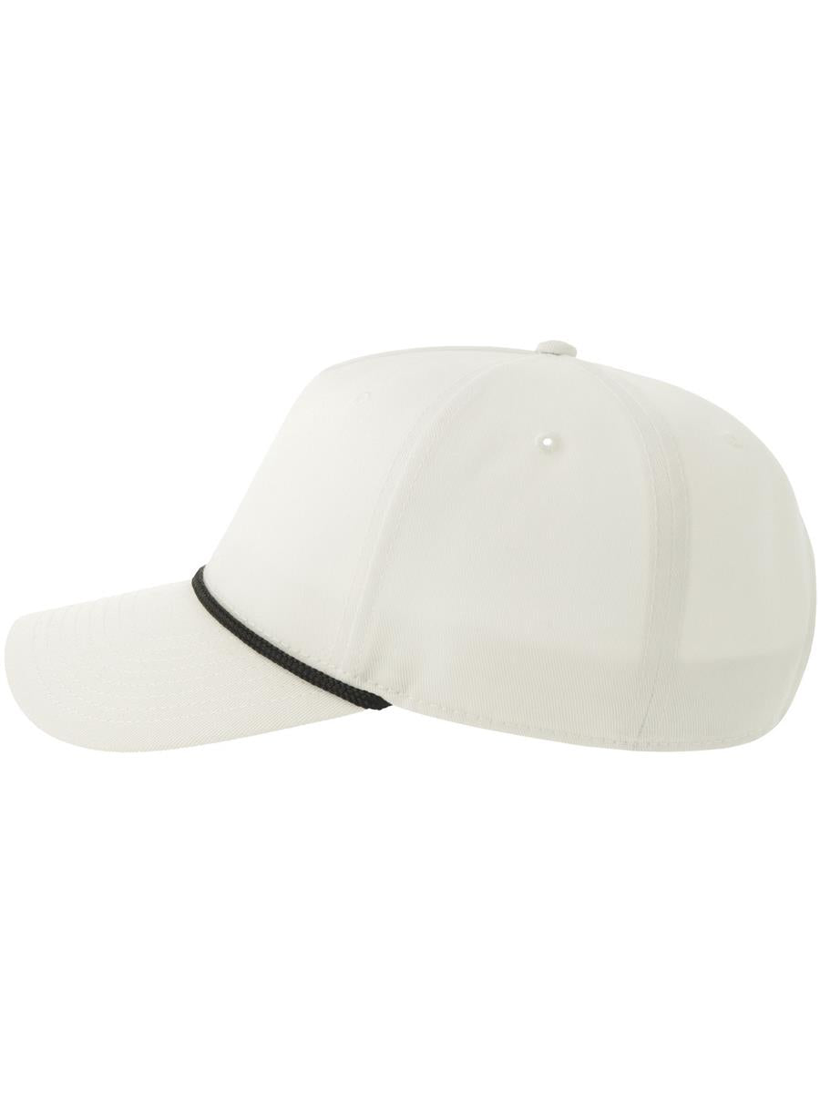 Paka 5 Panel Structured High Profile Mid Visor With Rope Recycled Cap