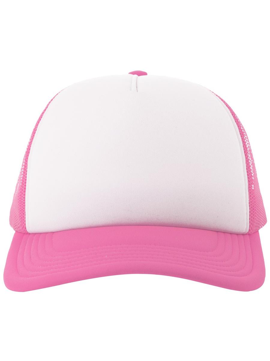 Rapper S 5 Panel Structured Foam Mid Profile Curved Visor Recycled Trucker Cap