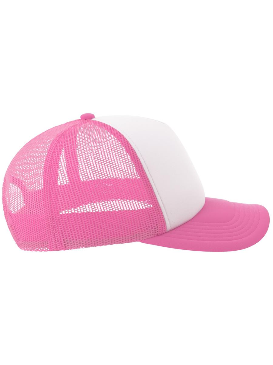 Rapper S 5 Panel Structured Foam Mid Profile Curved Visor Recycled Trucker Cap