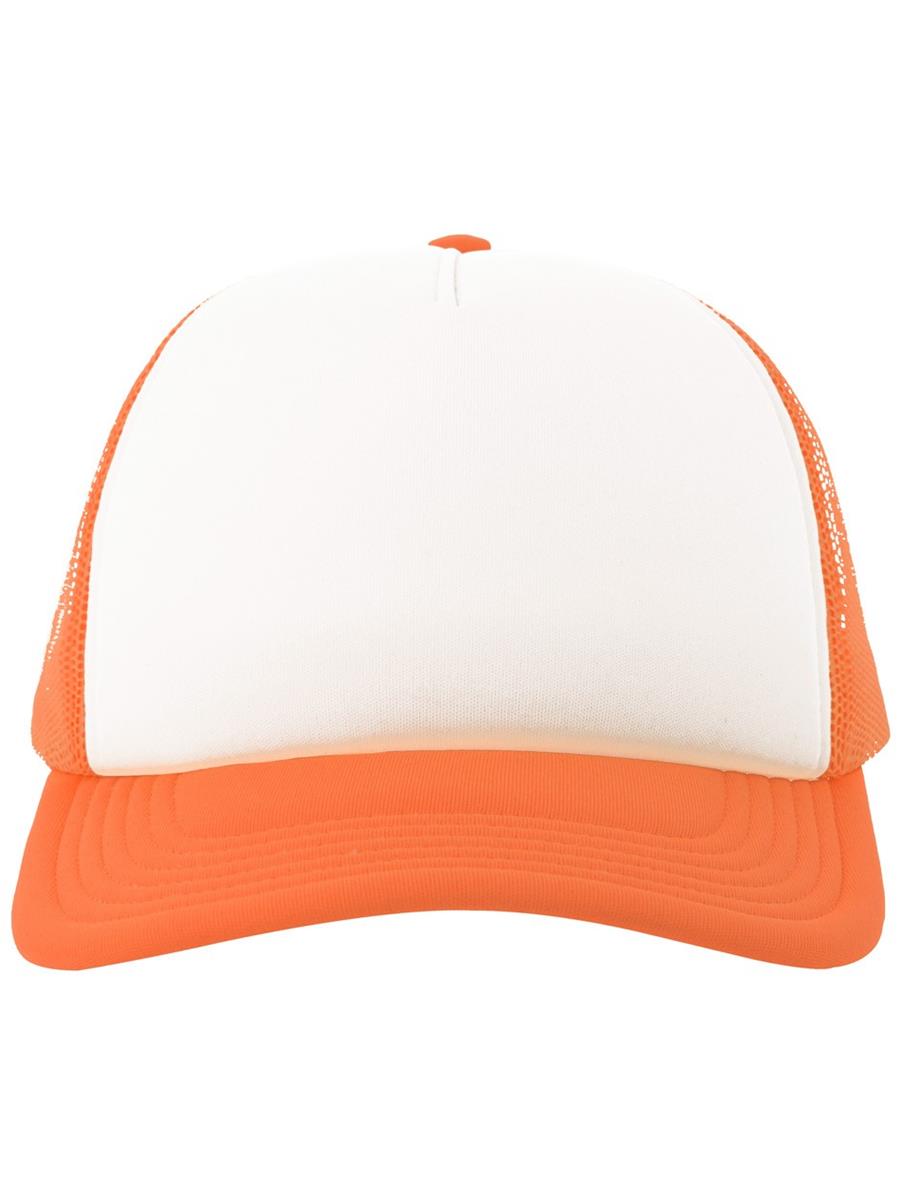 Rapper S 5 Panel Structured Foam Mid Profile Curved Visor Recycled Trucker Cap