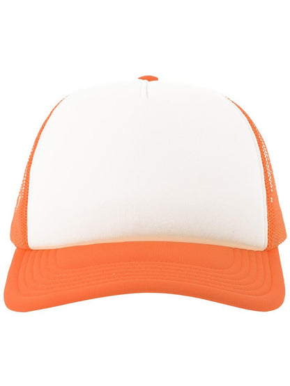 Rapper S 5 Panel Structured Foam Mid Profile Curved Visor Recycled Trucker Cap