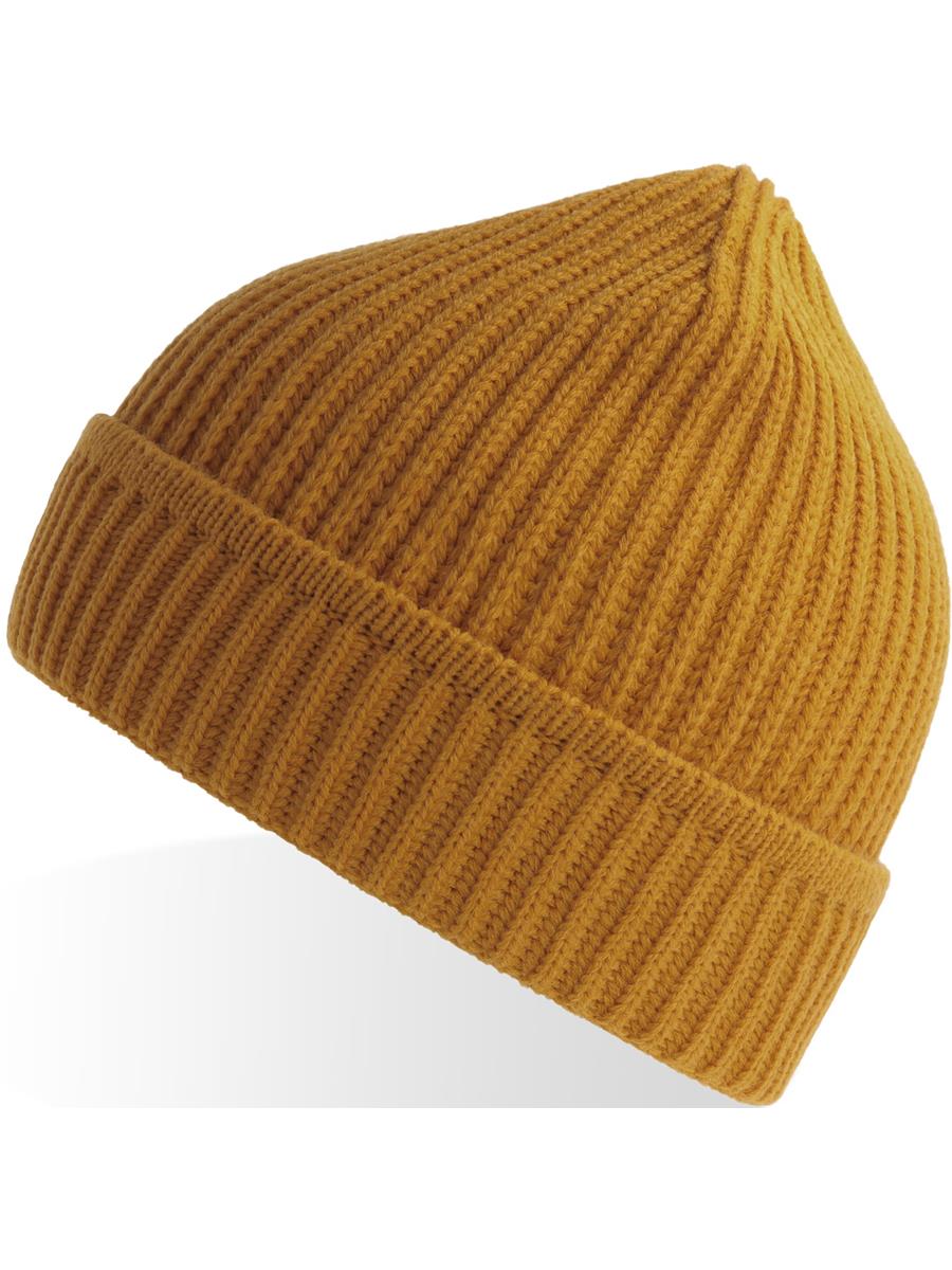 Maple Polylana Heavy Guage Beanie | ACMAPB — Mustard extra [ABS-COLOUR:ACMAPB:MO]