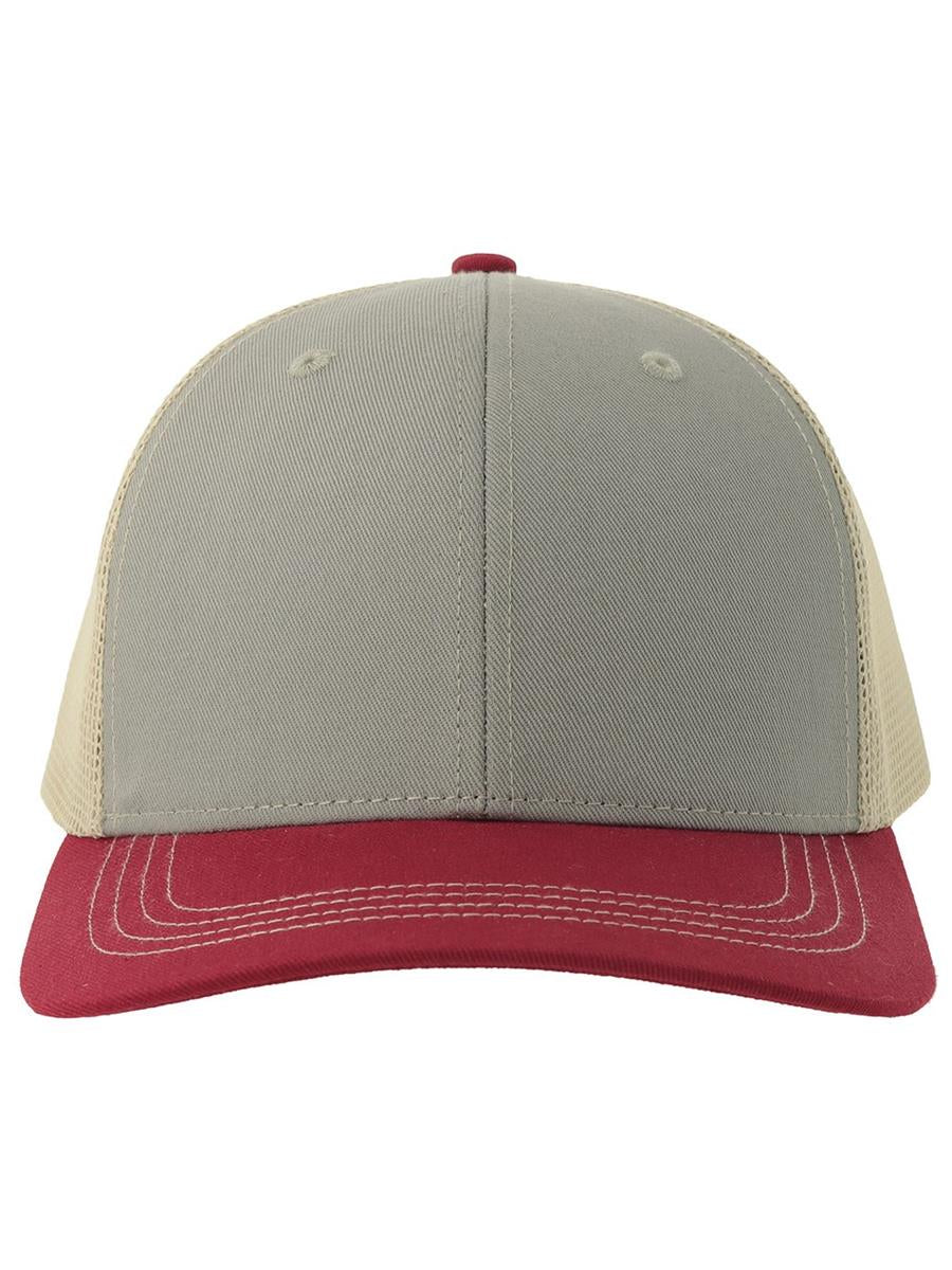 Sonic S 6 Panel Structured Mid Profile Mid Visor Contrast Organic Trucker Cap