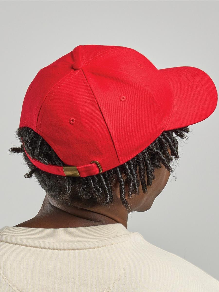 # Liberty Six Buckle Brushed Cotton 6 Panel Cap