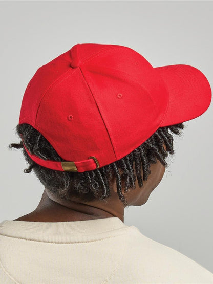 # Liberty Six Buckle Brushed Cotton 6 Panel Cap