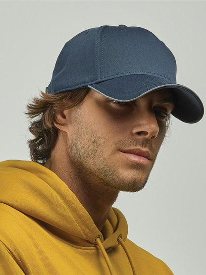 # Reflect 6 Panel Reflective Piping Baseball Cap